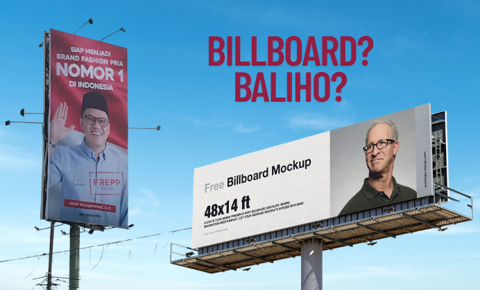 Perbedaan Billboard dan Baliho